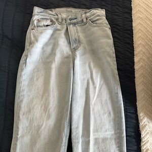 American Eagle high waisted Baggy straight Jean